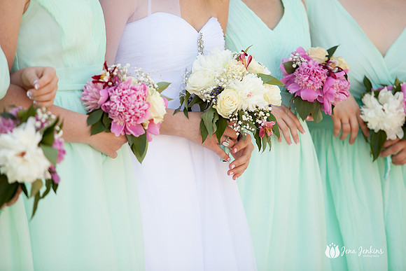 Indianapolis Wedding Mint Dresses